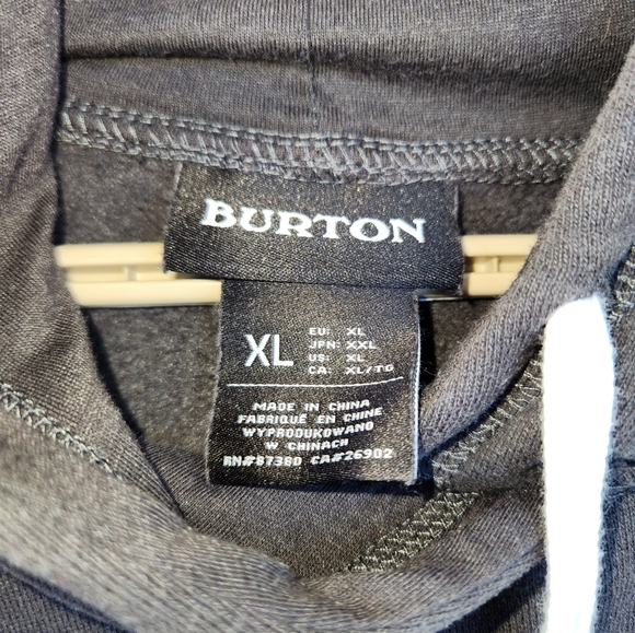 Burton Women's Lost Things Pullover Hoodie - Dark Grey - Picture 5 of 6